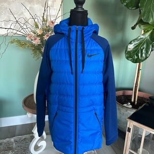 Nike Men's Vibrant Blue Puffer Jacket